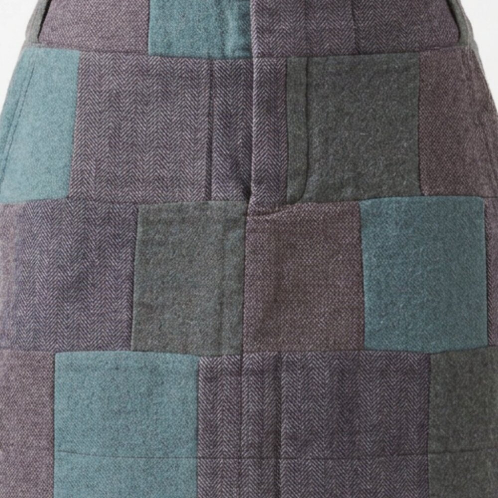 American Eagle Brown  Plaid Mini Skirt 10 Preppy Schoolgirl Dark Academia Y2K - Picture 16 of 16